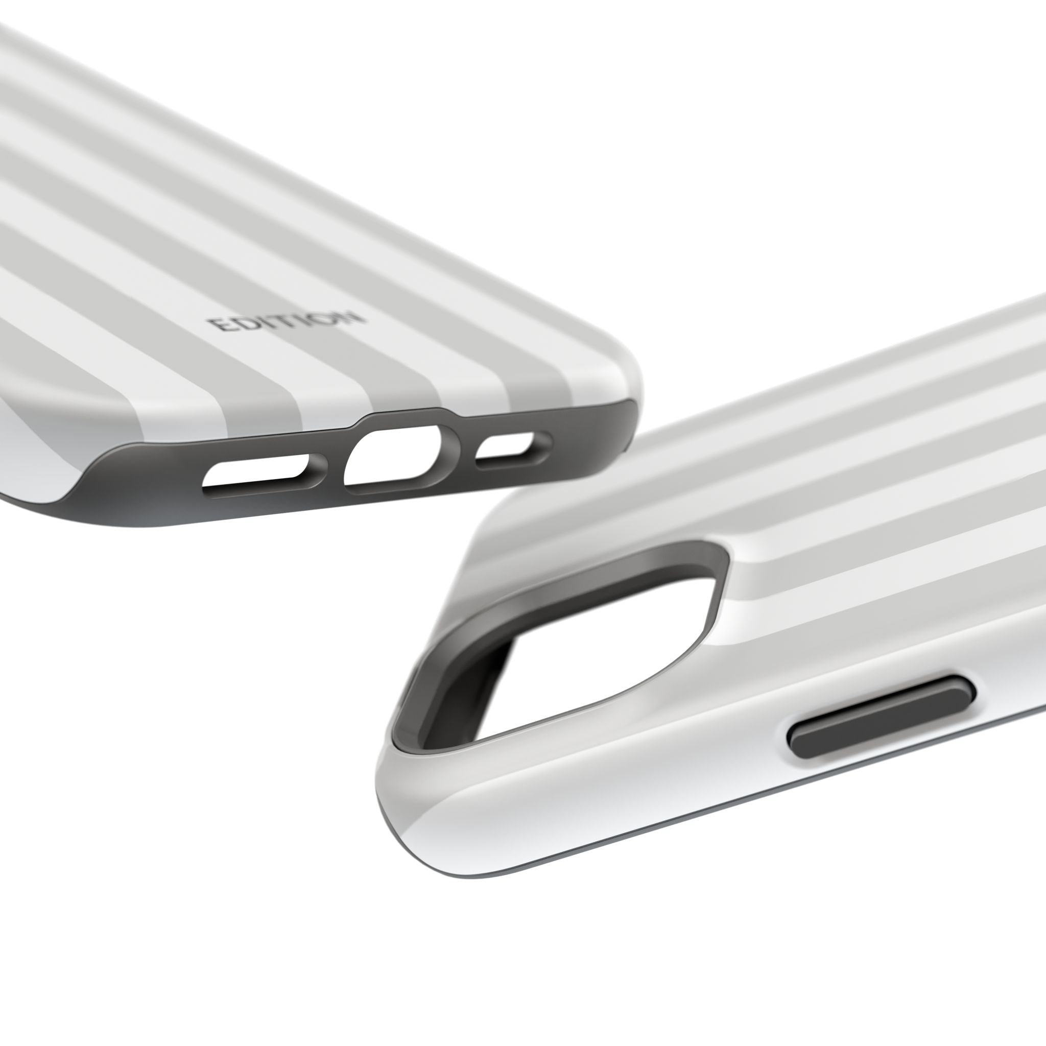 Grey Beach Stripe Case