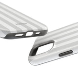 Grey Beach Stripe Case