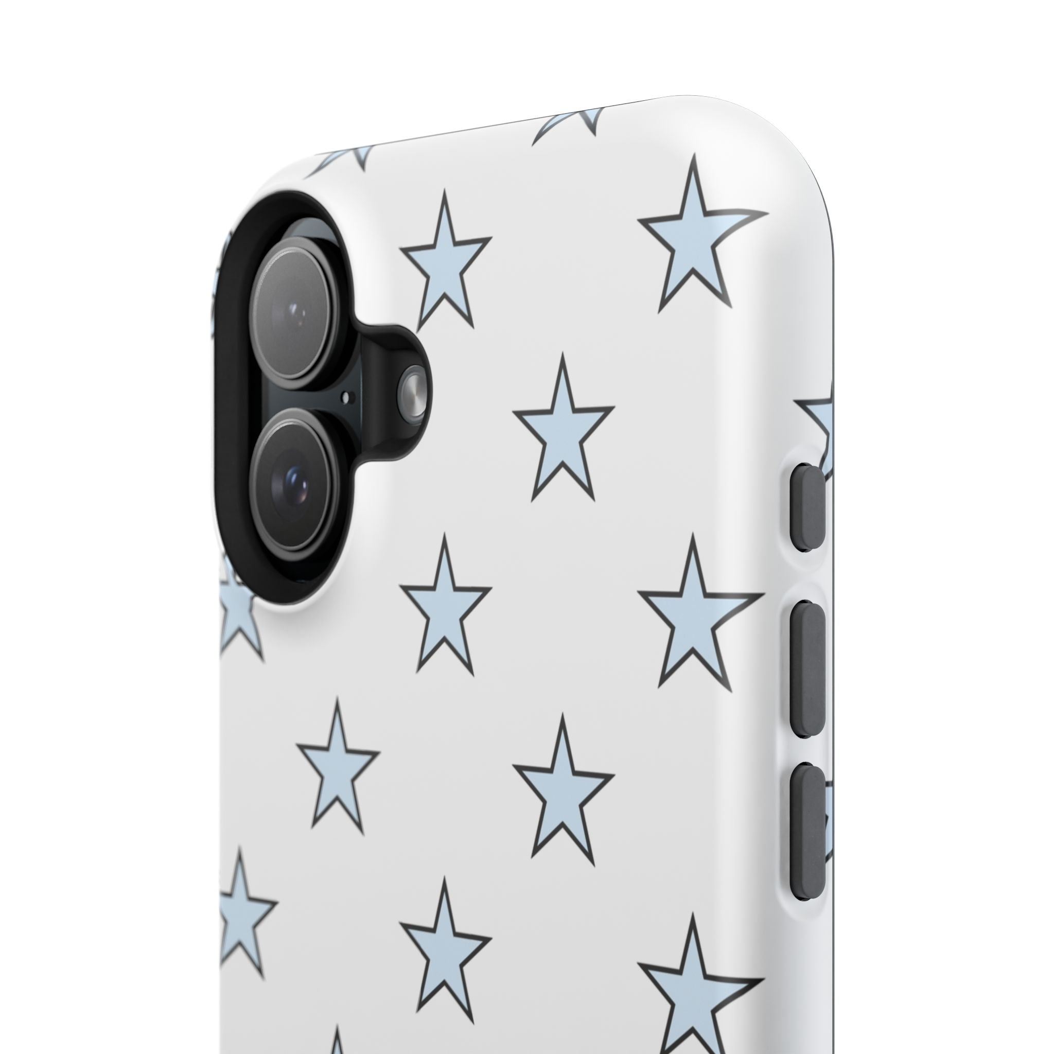 Blue and White Star Case