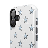 Blue and White Star Case