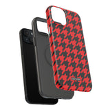 Red Houndstooth Case