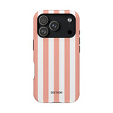 Peach Beach Stripe Case