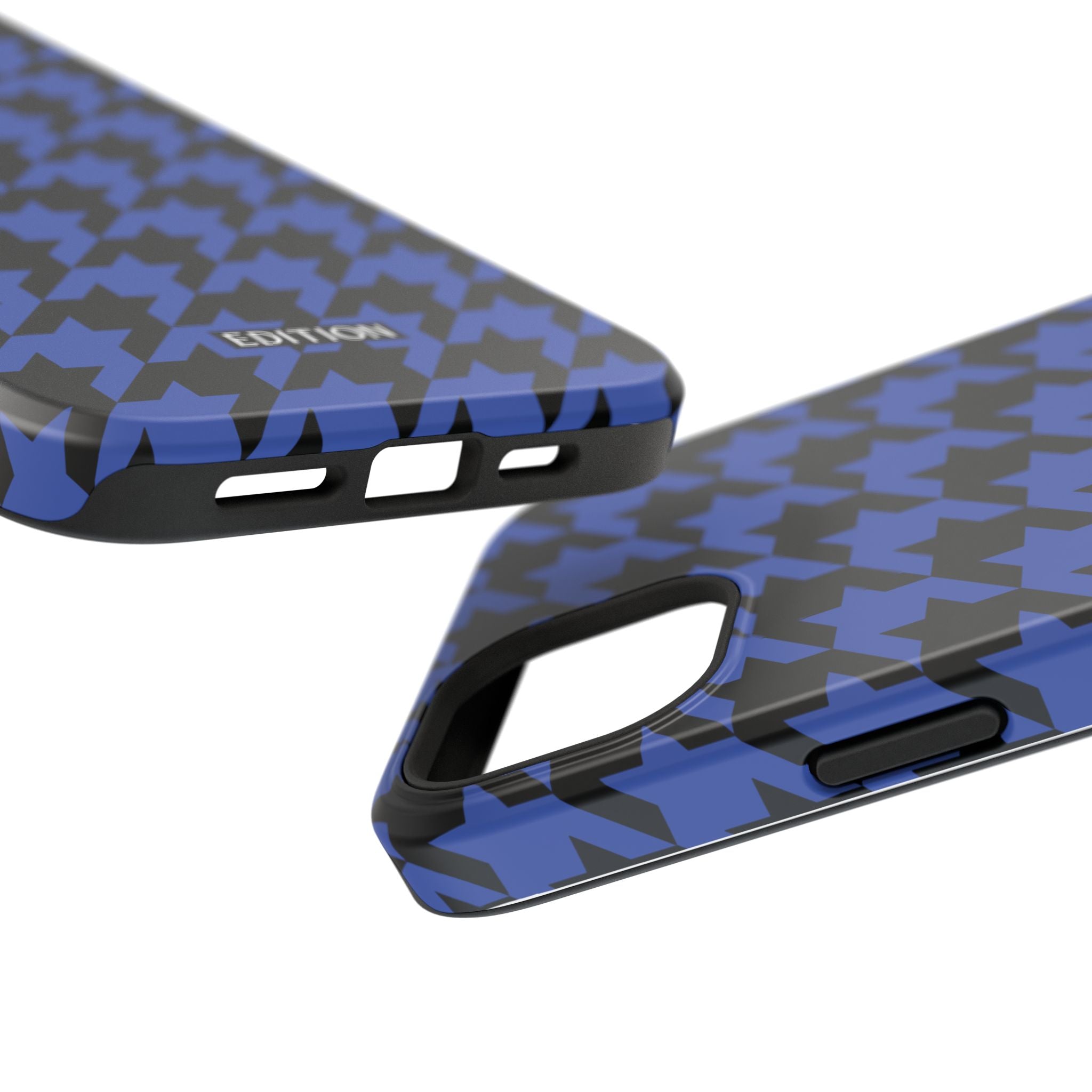 Blue Houndstooth Case