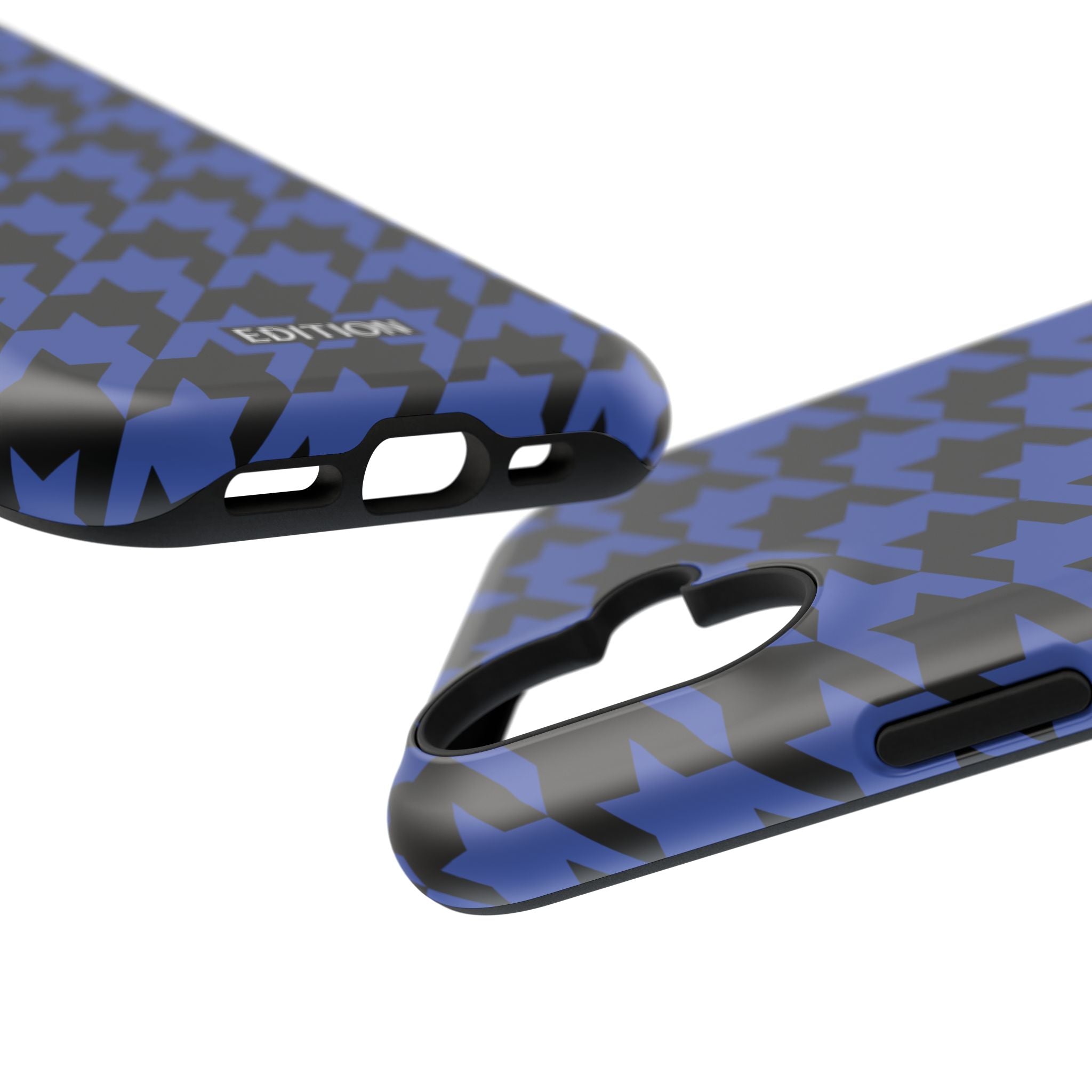 Blue Houndstooth Case