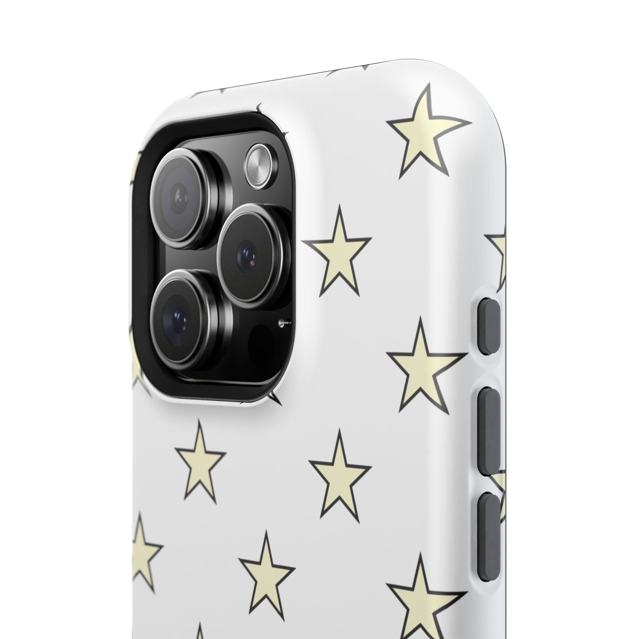 Yellow and White Star Case