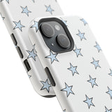 Blue and White Star Case