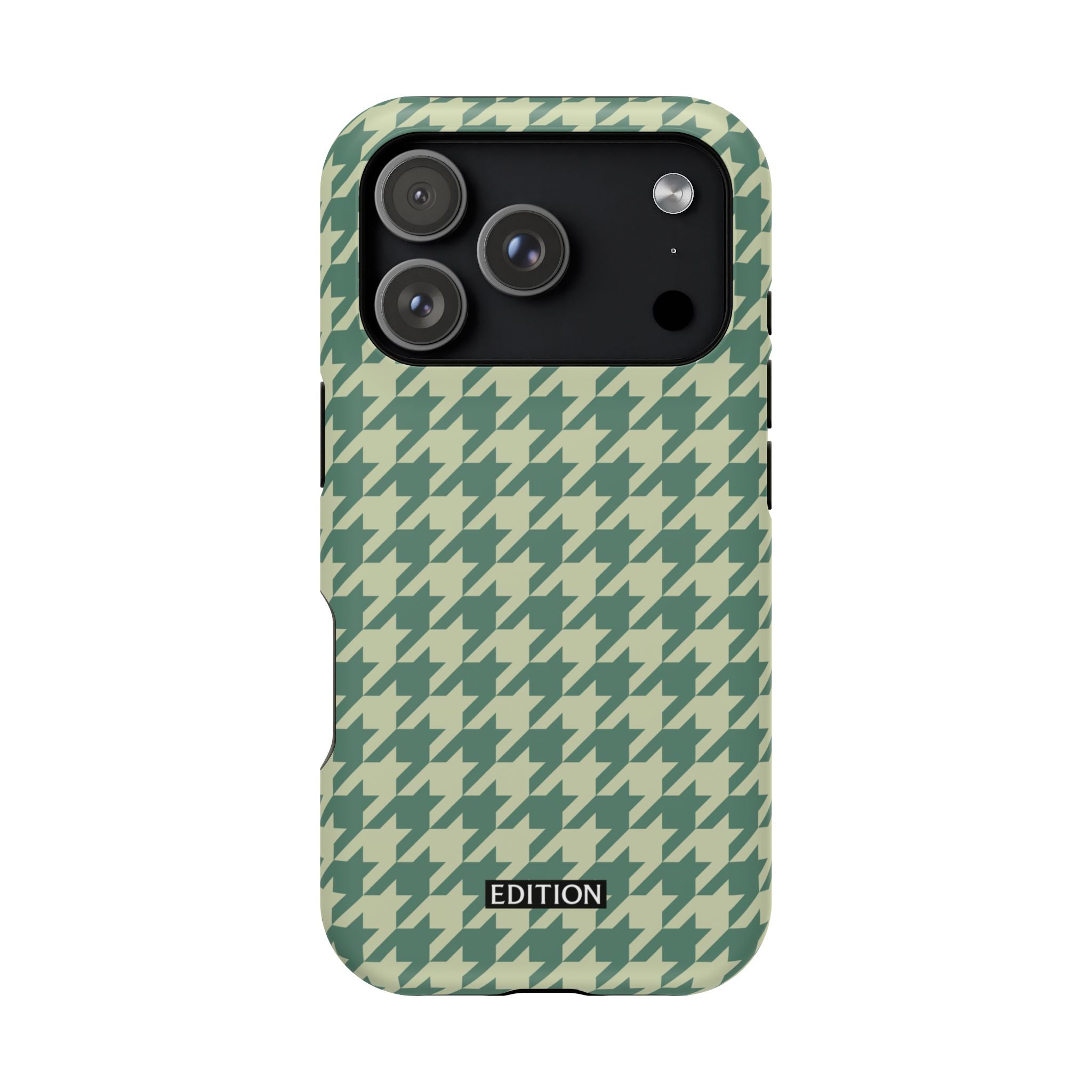 Key Lime Pie Houndstooth Case