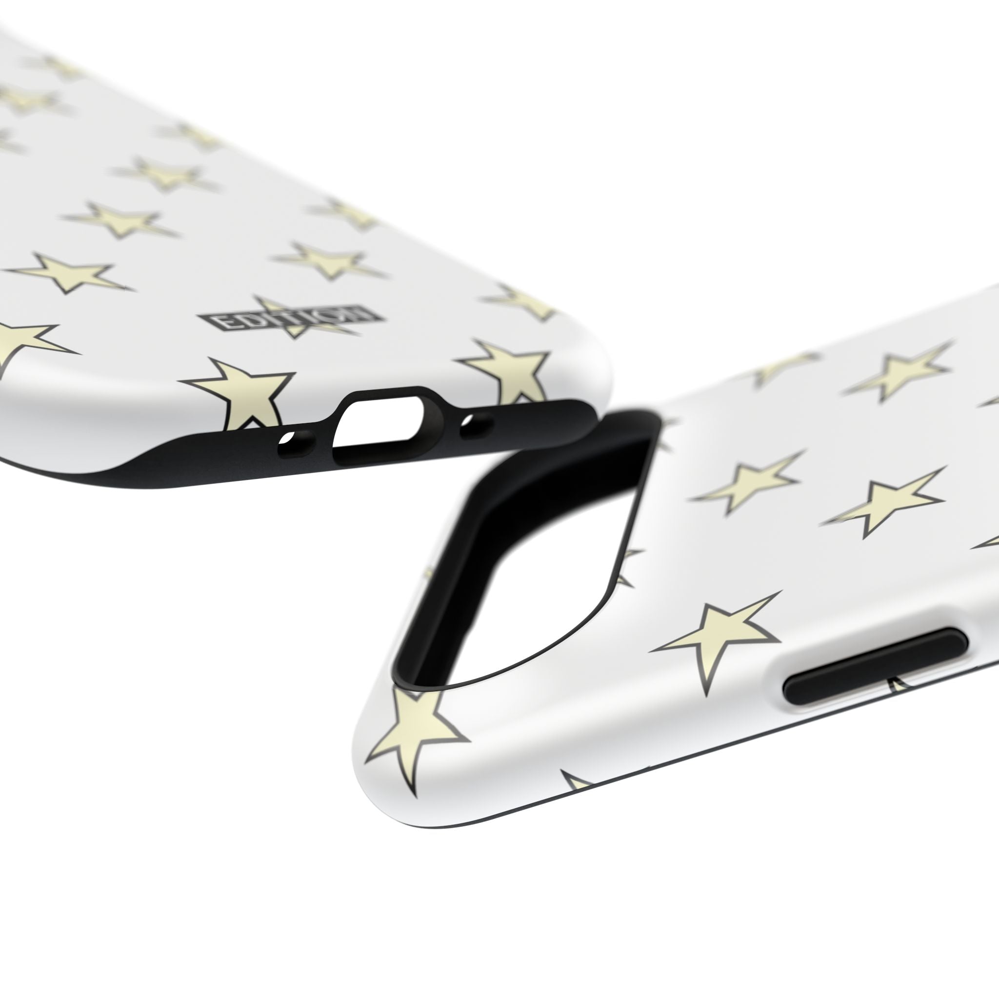 Yellow and White Star Case