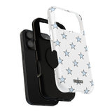 Blue and White Star Case