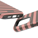 Peach Stripe Case