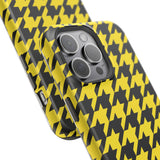 Yellow Houndstooth Case