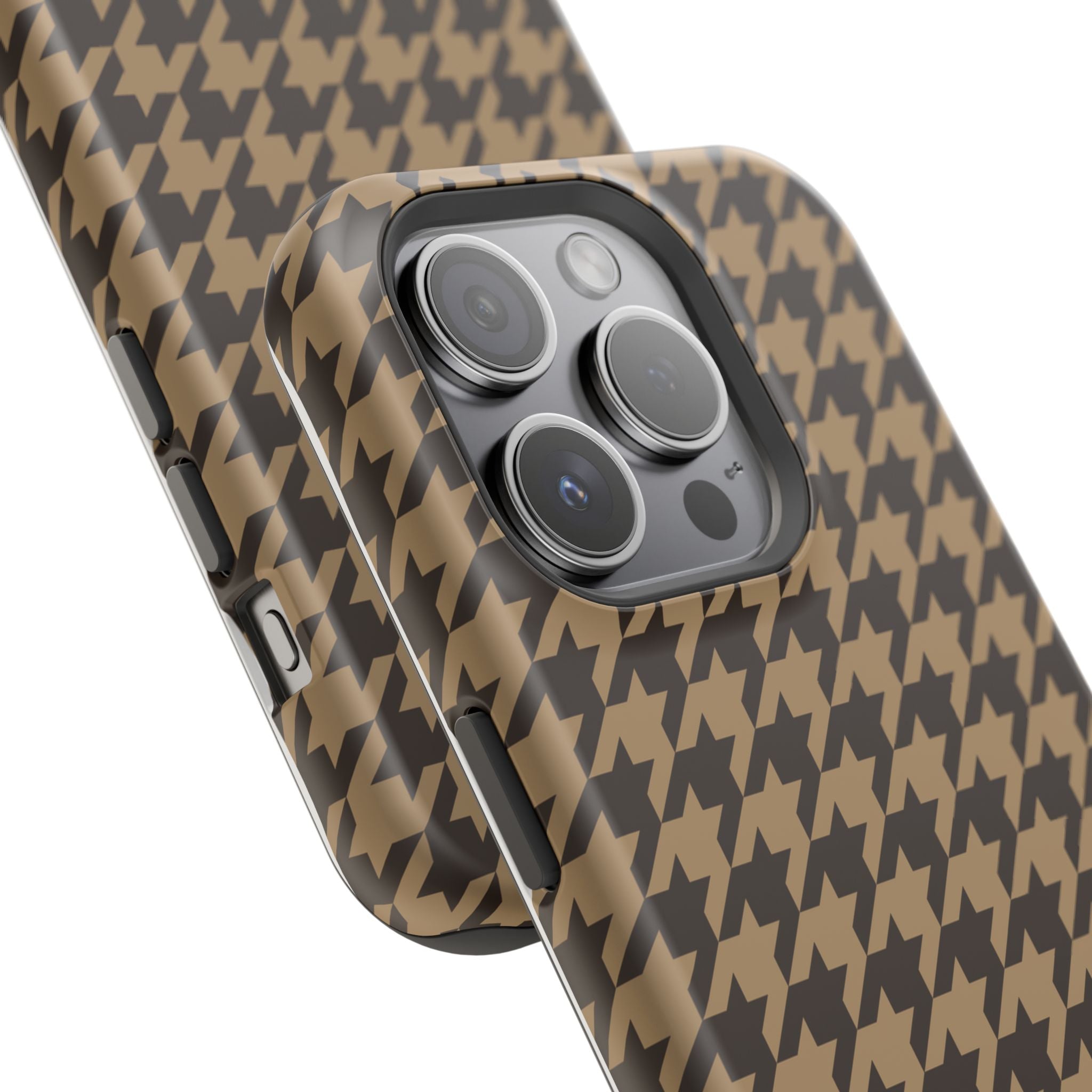 Chocolate Chip Cookie Houndstooth Case
