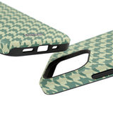 Key Lime Pie Houndstooth Case