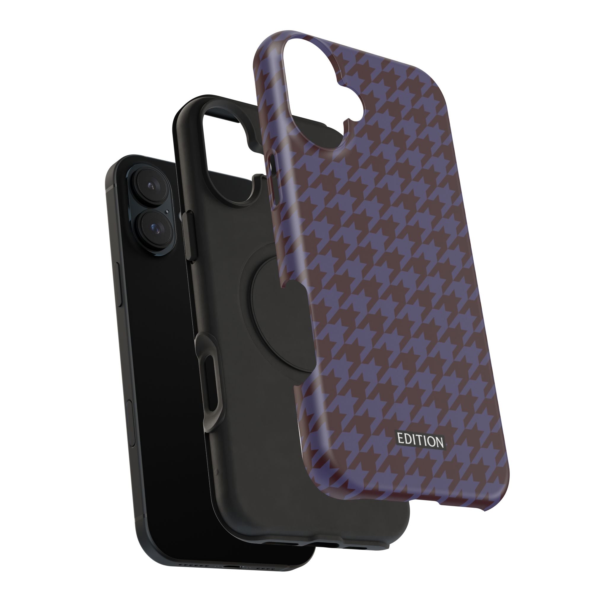 Grape Soda Houndstooth Case