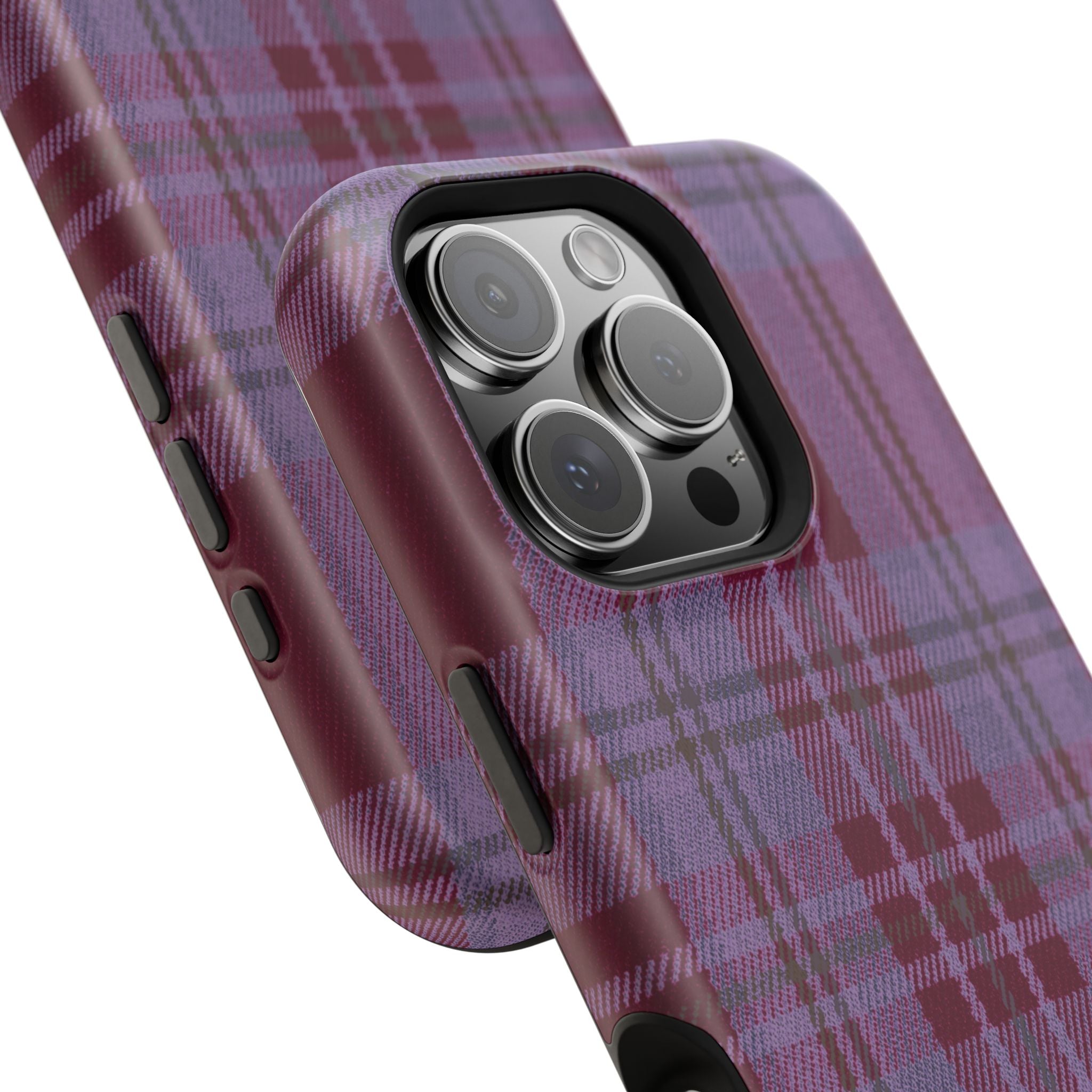 Magenta Plaid Case