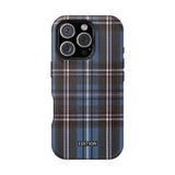 Blue and Pink Plaid Case