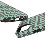 Mint Chip Houndstooth Case
