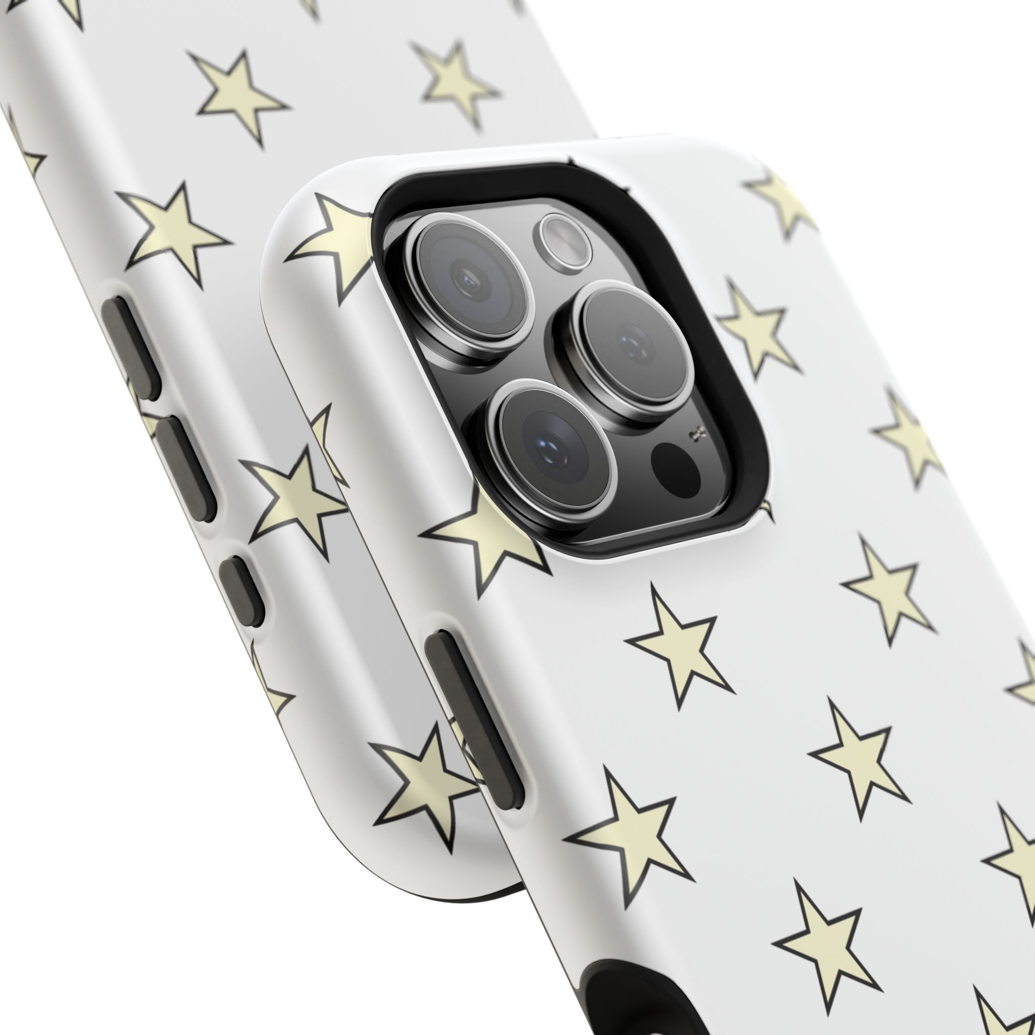 Yellow and White Star Case