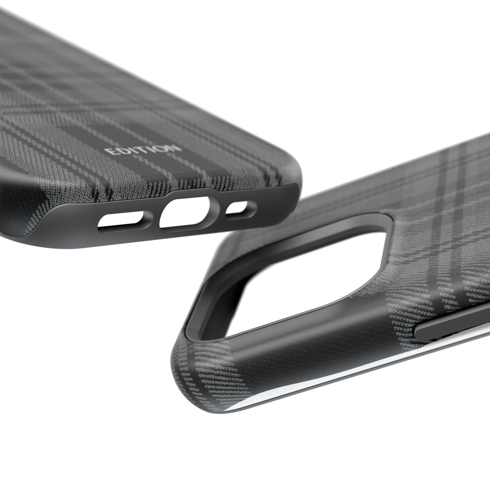 Black Plaid Case