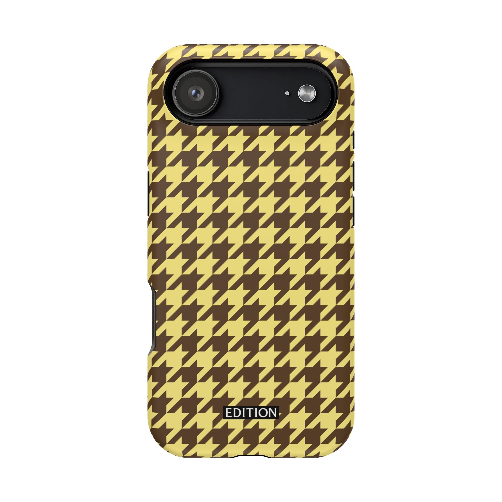 Banana Split Houndstooth Case
