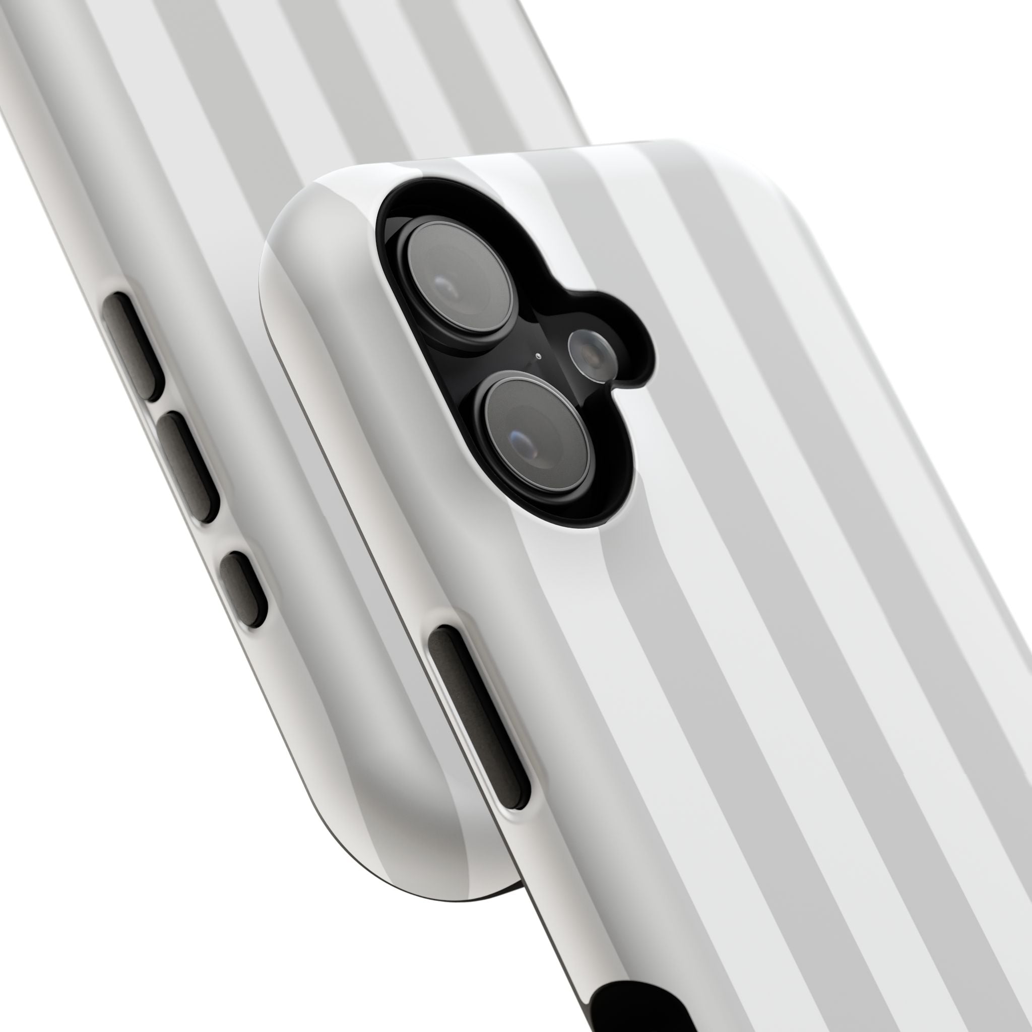 Grey Beach Stripe Case