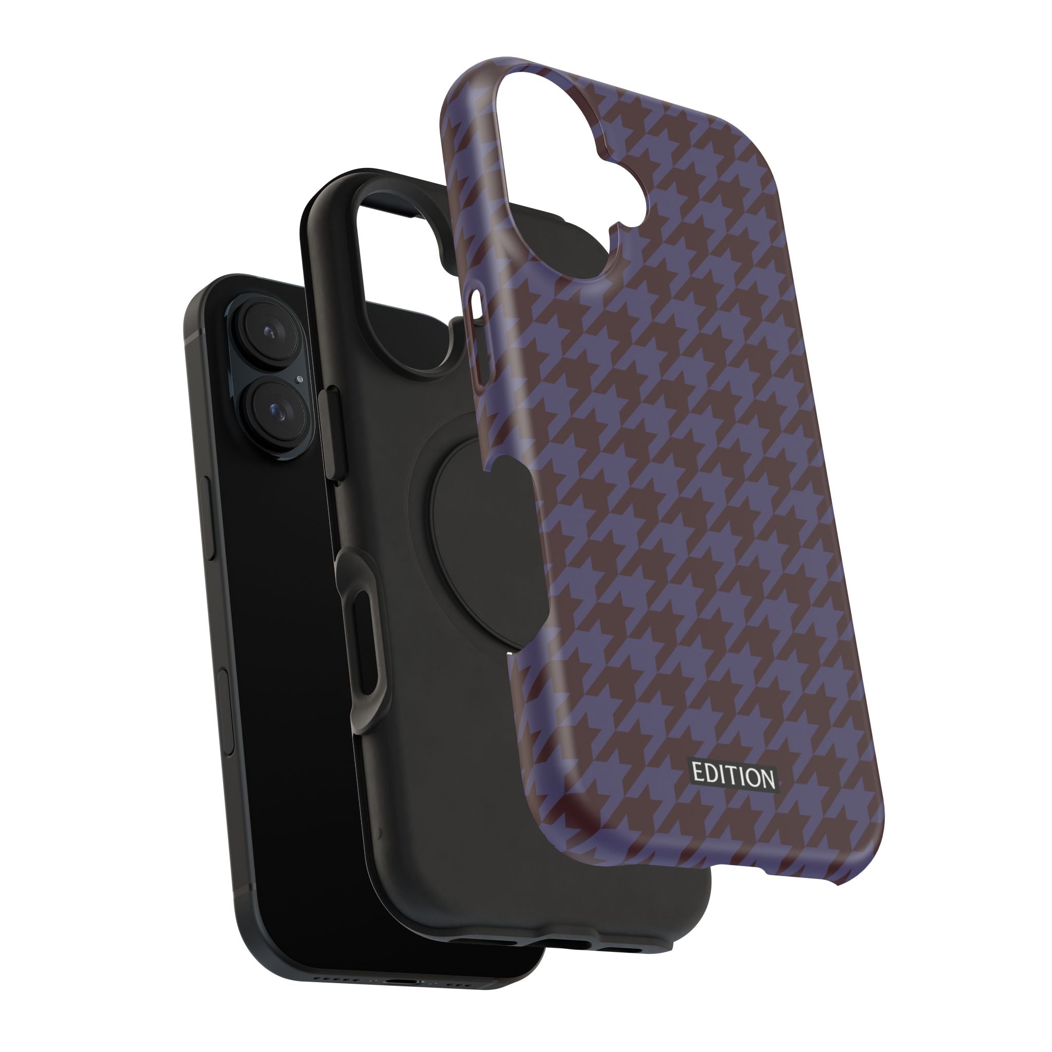 Grape Soda Houndstooth Case
