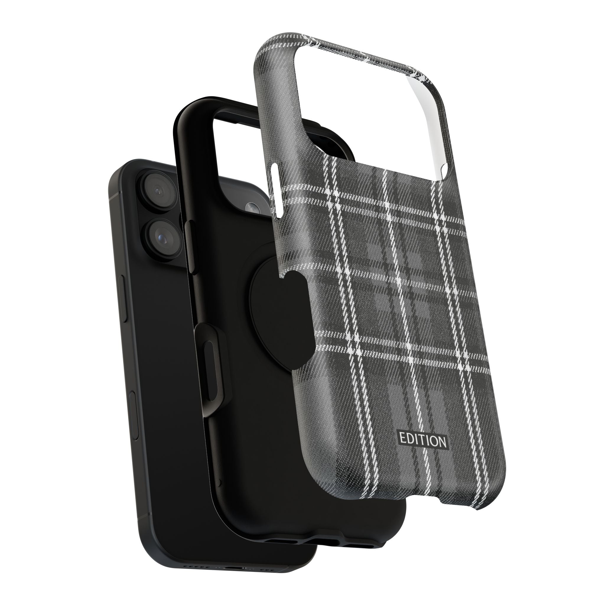 Grey Plaid Case