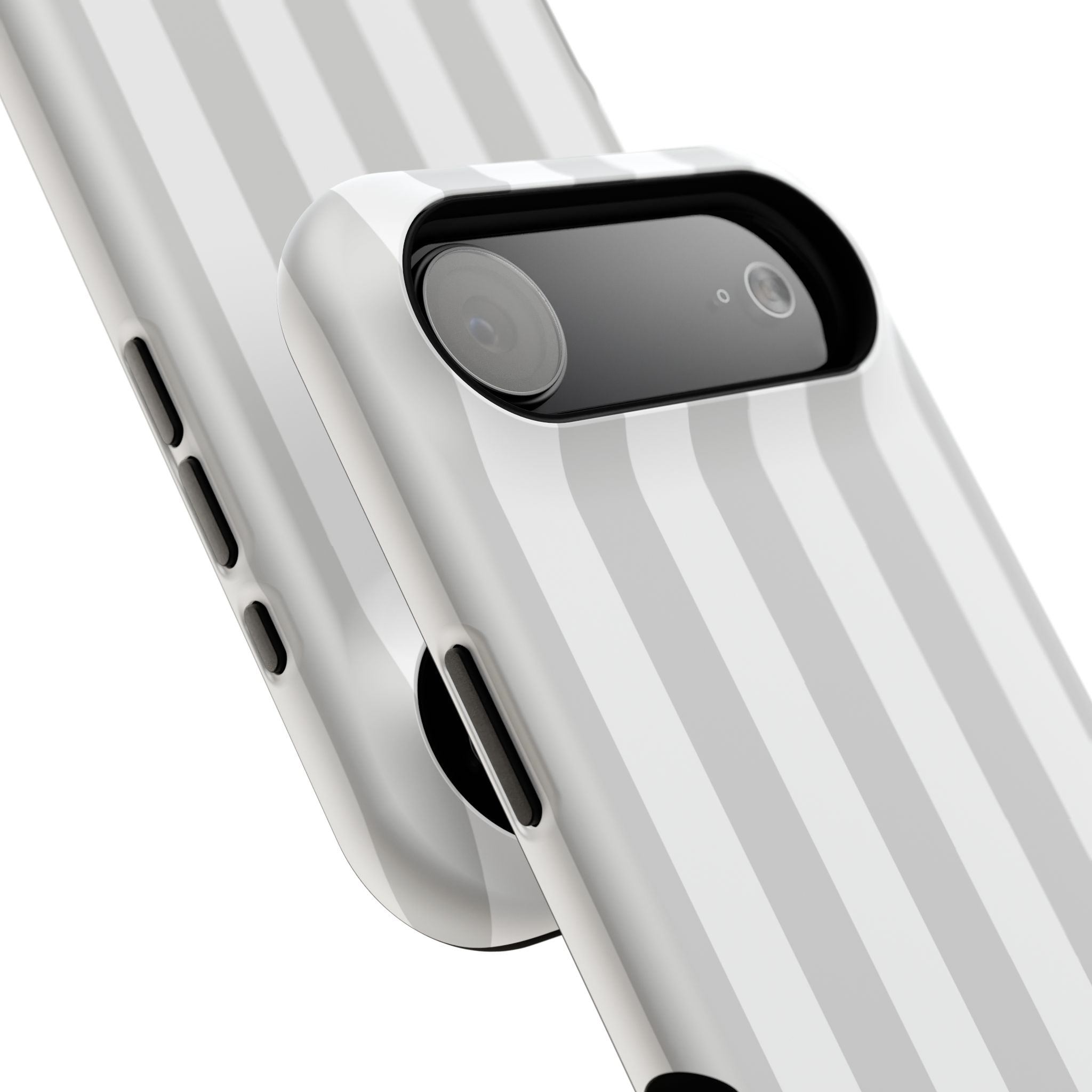Grey Beach Stripe Case