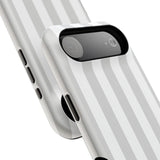 Grey Beach Stripe Case
