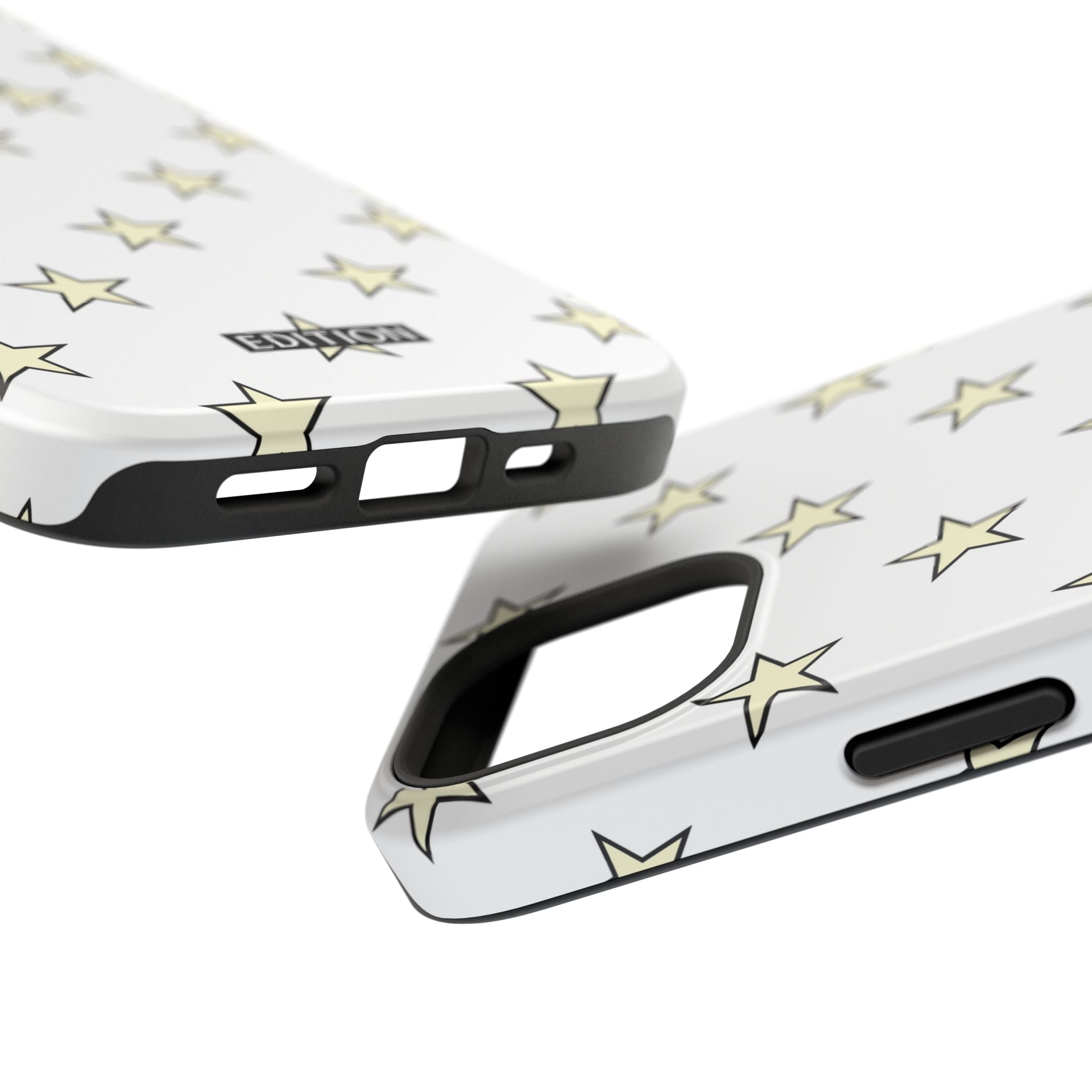 Yellow and White Star Case