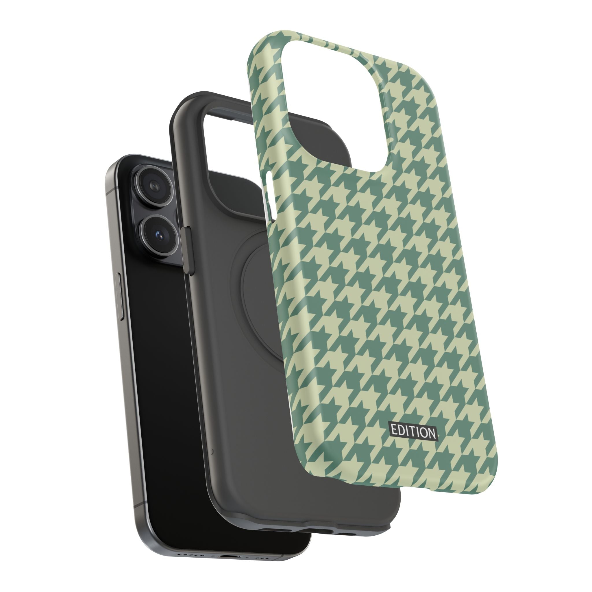 Key Lime Pie Houndstooth Case