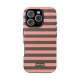 Peach Stripe Case