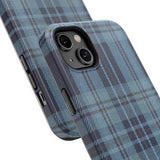 Navy Plaid Case