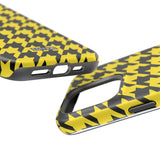 Yellow Houndstooth Case