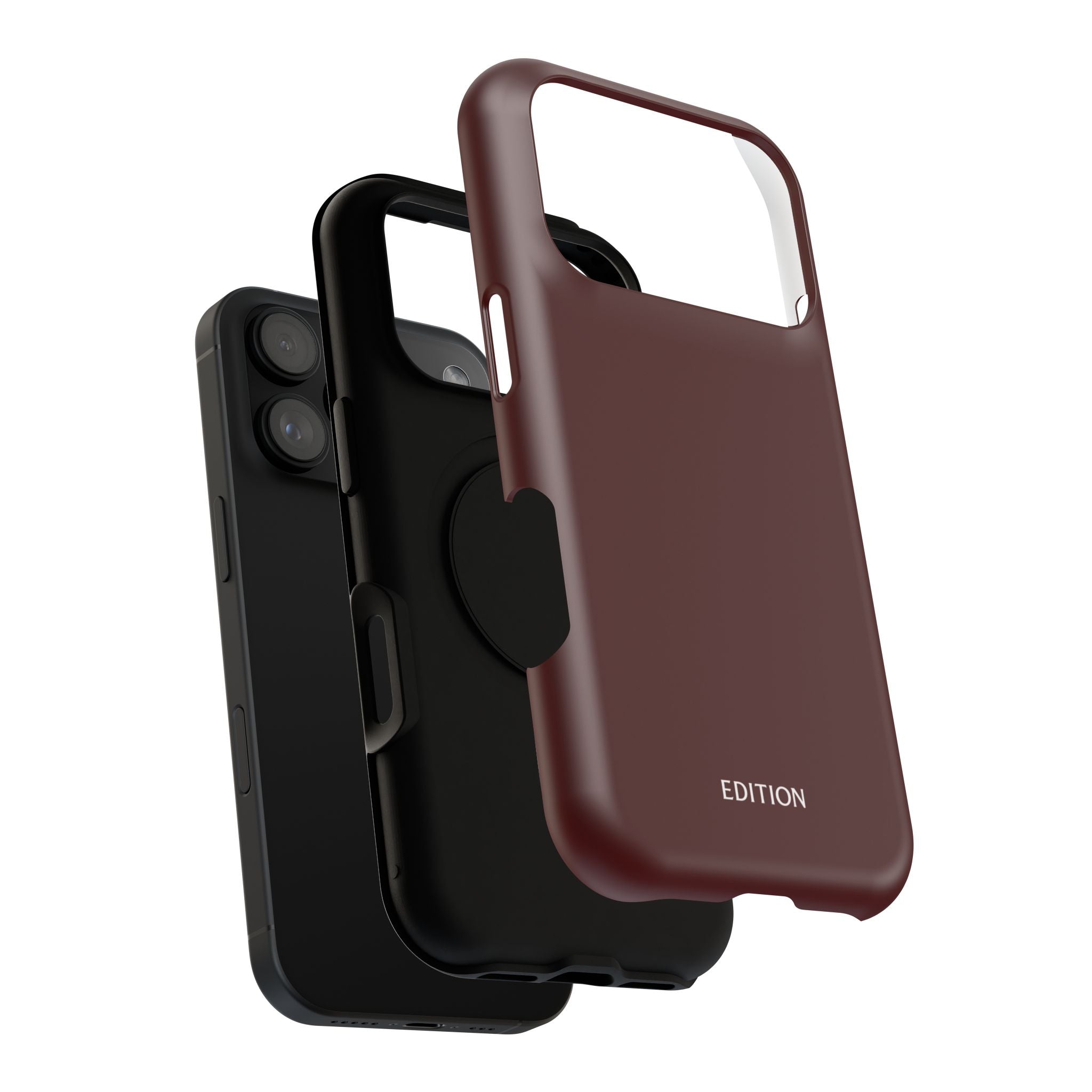 Dark Red Solid Case