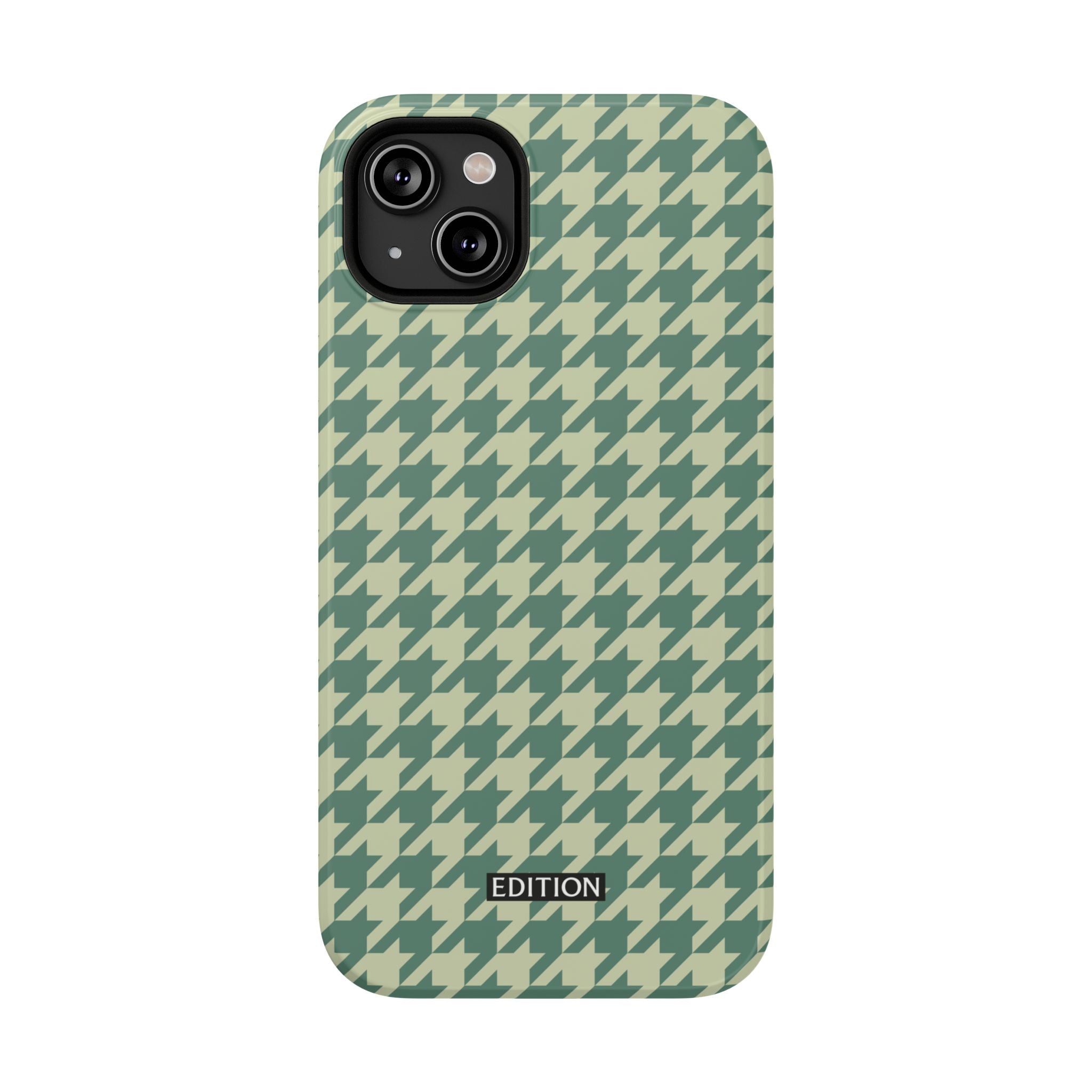 Key Lime Pie Houndstooth Case