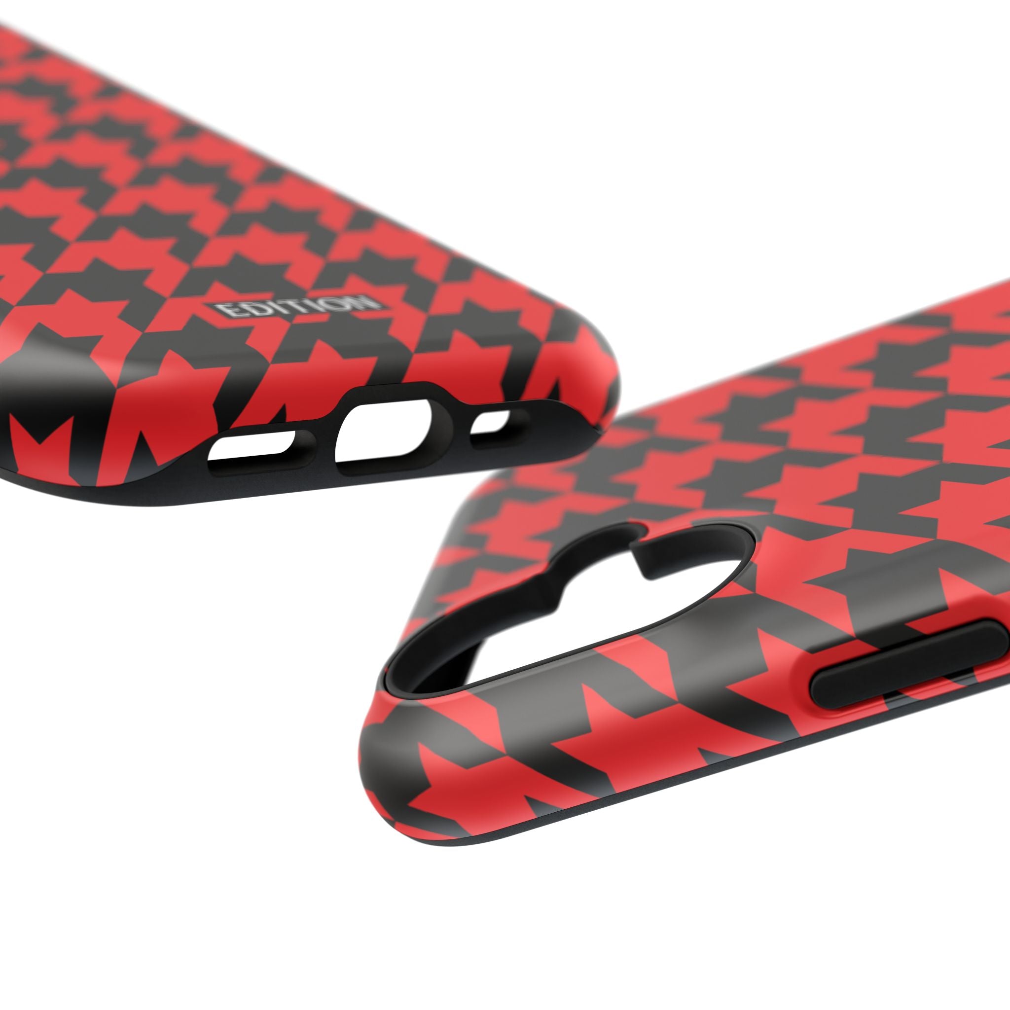 Red Houndstooth Case