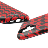Red Houndstooth Case