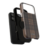 Brown Plaid Case