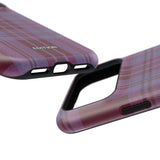 Magenta Plaid Case
