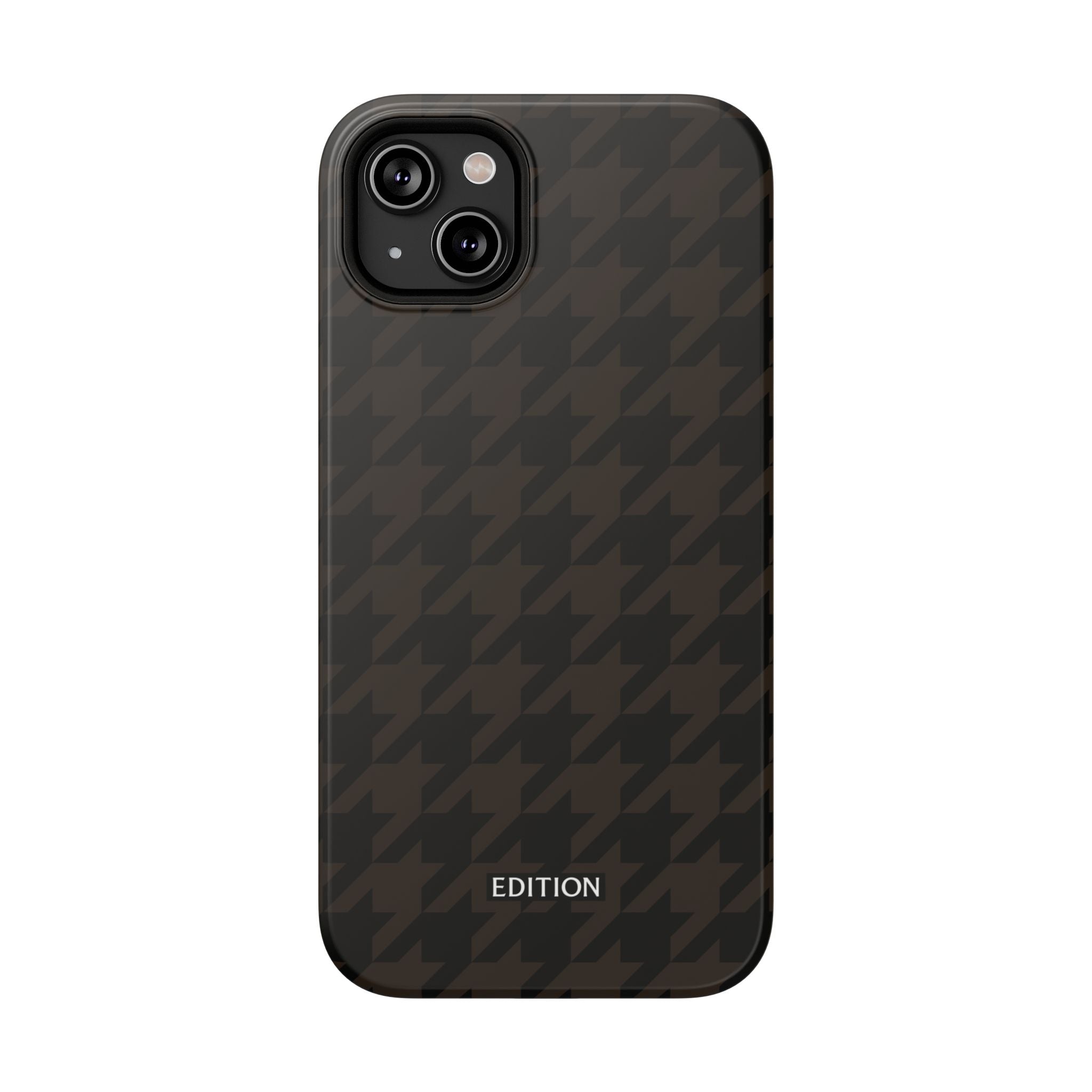 Brown Houndstooth Case