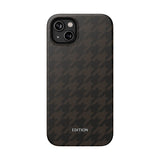 Brown Houndstooth Case
