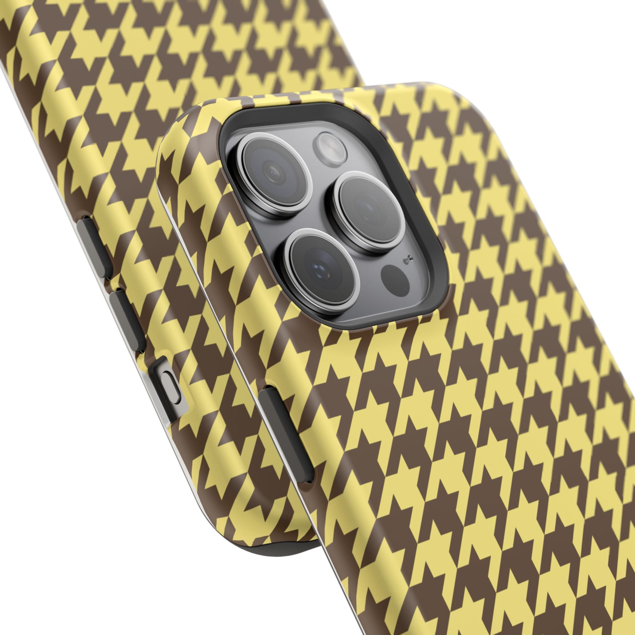 Banana Split Houndstooth Case