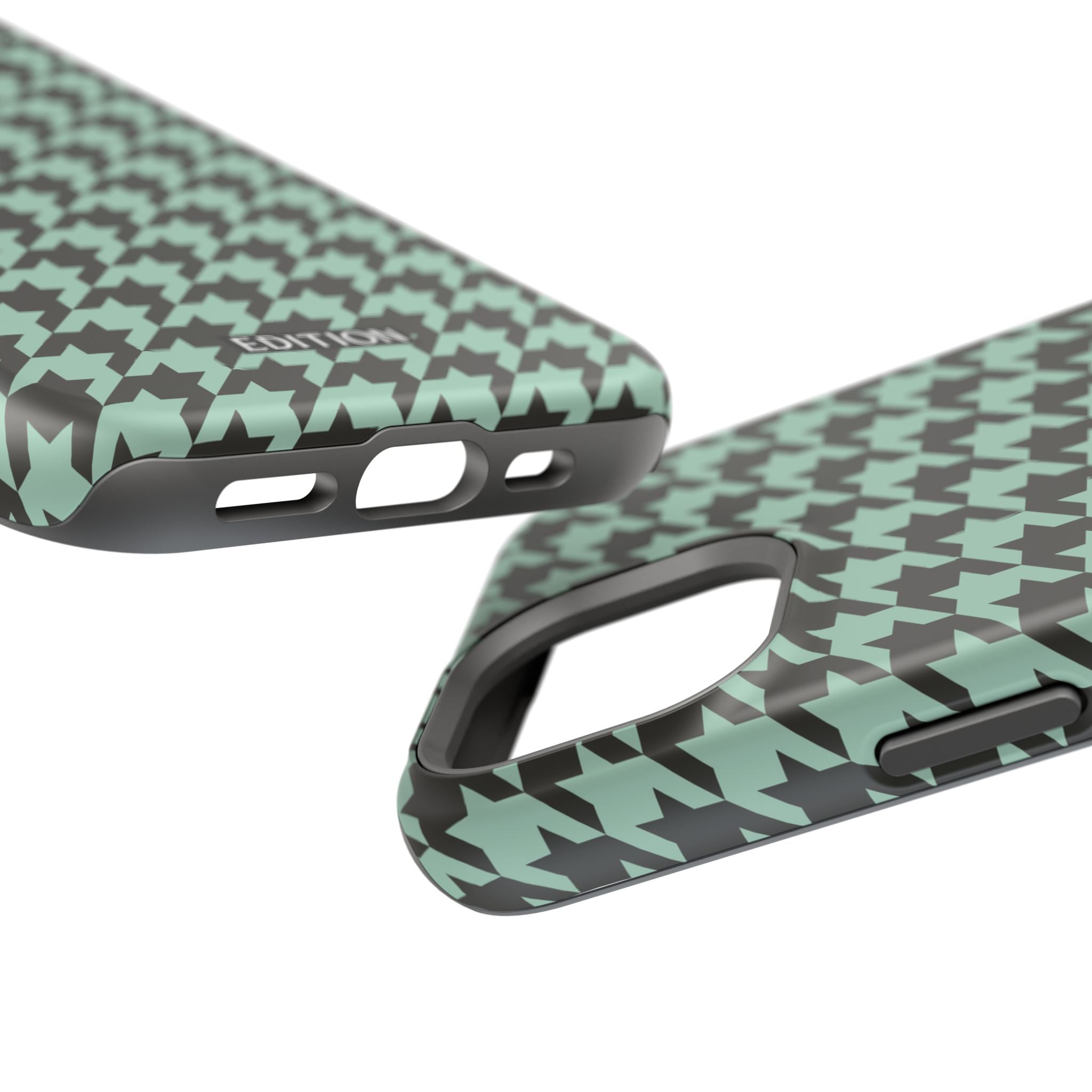 Mint Chip Houndstooth Case