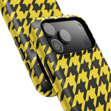 Yellow Houndstooth Case