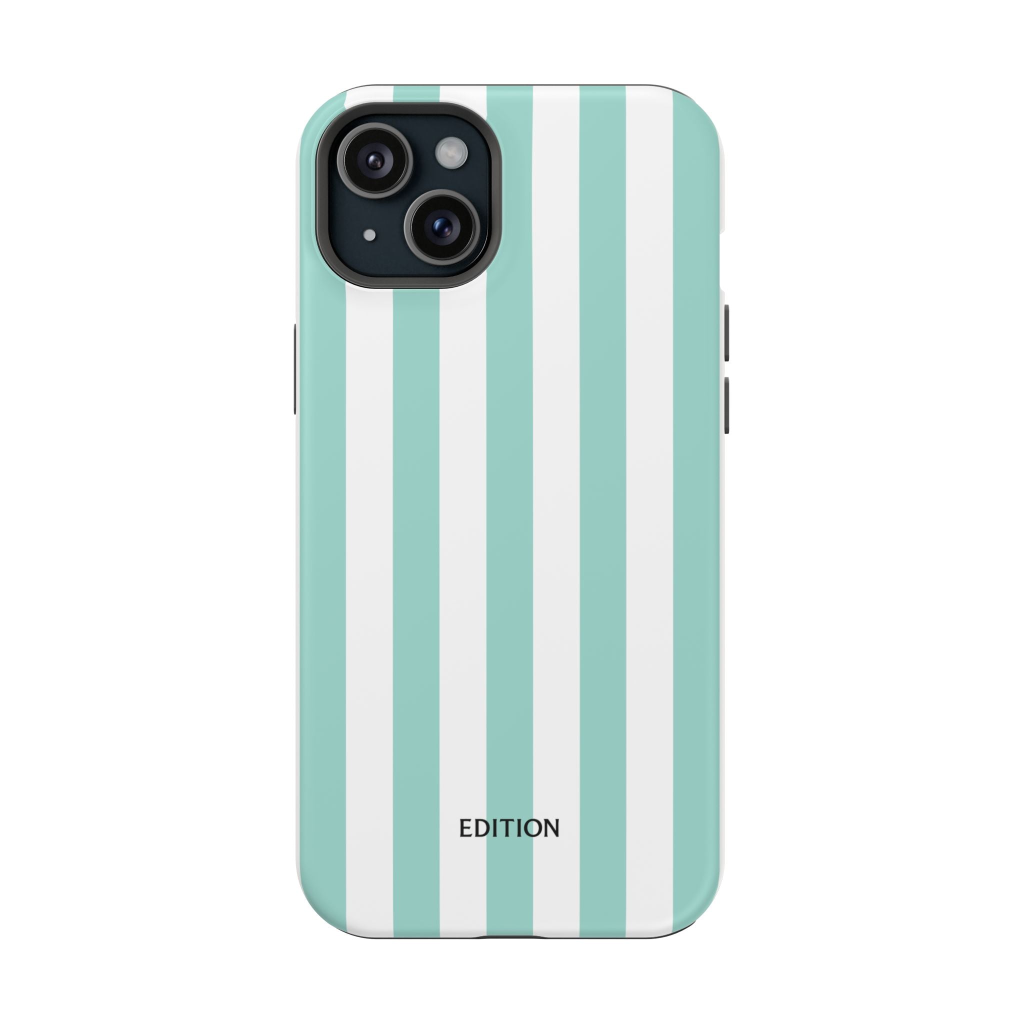 Teal Beach Stripe Case