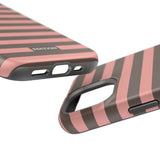 Peach Stripe Case