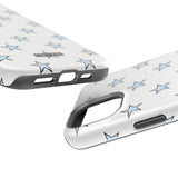 Blue and White Star Case
