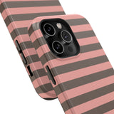 Peach Stripe Case