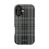 Black Plaid Case